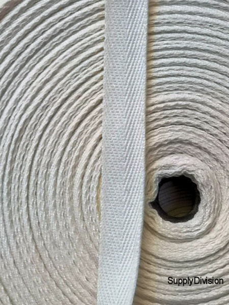 Cotton twill webbing tape 13mm to 50mm TrueTrim Trade Suppliers